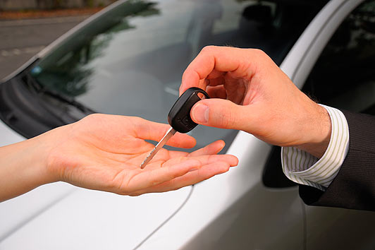 giving car key
